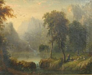 Figures By A Loch