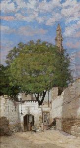 Street In Cairo by William Graham