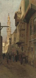 A Street In Cairo by William Graham