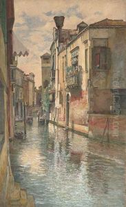 Motif De Venise. 1898 by William Graham