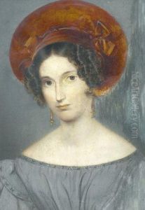Portrat Einer Jungen Dame Mit Roter Haube