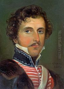 Bildnis Eines Herrn In Husarenuniform