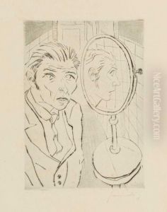 Der Mann Im Spiegel by Walter Gramatte