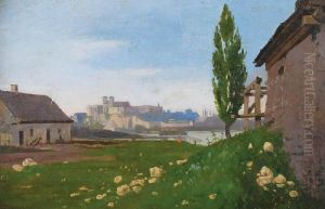 Widok Na Klasztor Benedyktynow W Tyncu