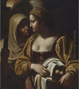 Judith With The Head Of Holofernes by Antiveduto Grammatica