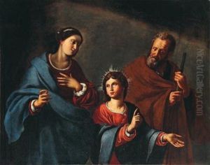 Sacra Famiglia by Antiveduto Grammatica