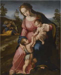 The Holy Family With The Infant Saint John The Baptist
