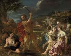 Jacob And Rebecca At The Well