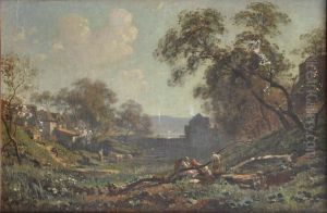Paysage Arbore by Grandsire, Pierre Eugene