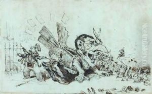 Le Chant Du Coq by Jean-Jacques Grandville