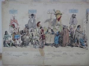 Cabinet D'histoire Naturelle by Jean-Jacques Grandville