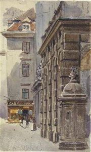 Konvolut Skizzen by Ernst Graner