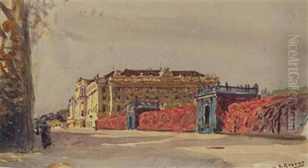Schlos Schonbrunn - view 1
