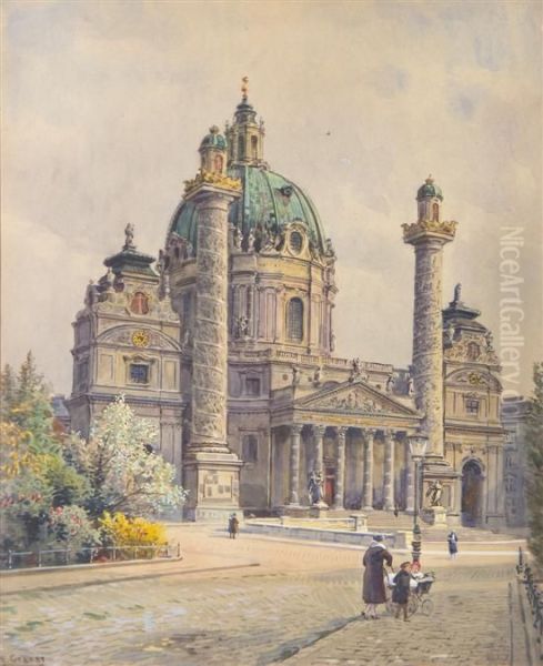 Karlskirche, Wien - view 1