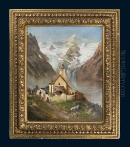 Sommer-gebirgslandschaft by Leopold Graninger