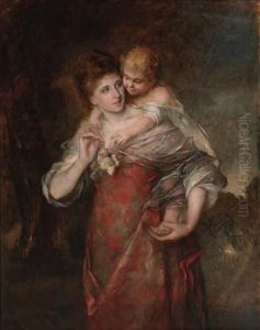 A Mother And Child by Susanna Renate Granitsch
