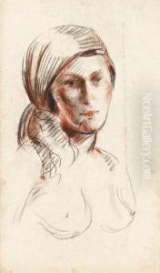 Portrait De Femme by Sam Granowsky