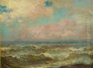 Seashore At Dawn by Charles Henry Grant