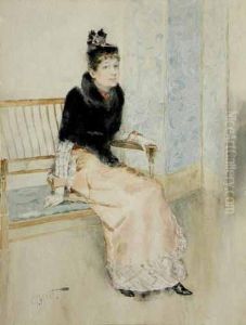 Seated Lady by Clement Rollins Grant