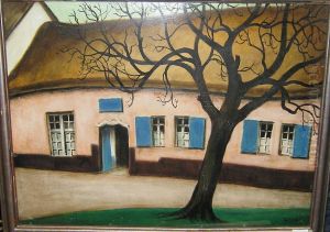 Ferme Aux Volets Bleus by George Grant