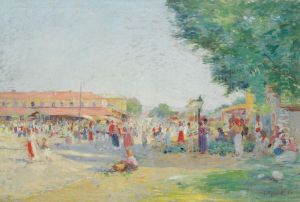 Targ La Golesti by Nicolae Grant