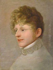 Portrat Des Herzogs Emil Leopold August Von Sachsengotha-altenburg by Josef Grassi