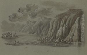 Cliffs Near Dingle And Ventry by Mary Jane Grattan Guinness