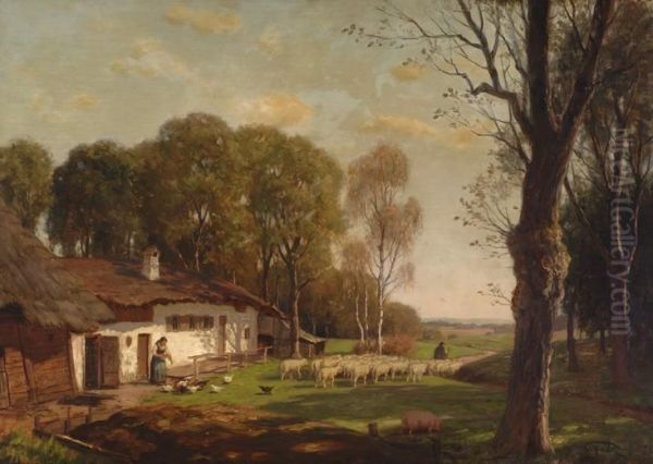 Landscape With Farm - view 1