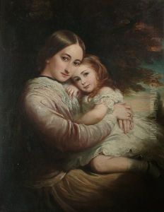 Mrs. Luin & Child by Henry Richard, Hon. Graves