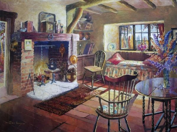 A Cottage Interior - view 1