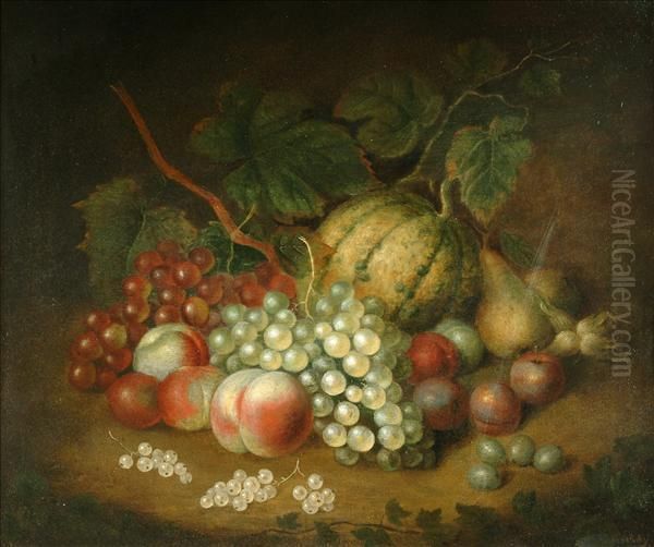 Still Life With Melonand Other Fruit - view 1