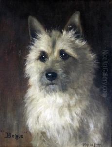 'bogie' A Terrier by Monica Gray