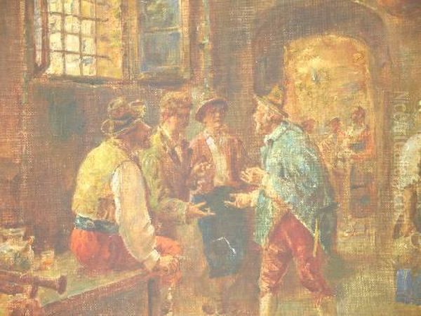 Mediaeval Tavern Scene - view 1