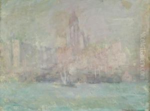New York City Skyline by Edmund William Greacen