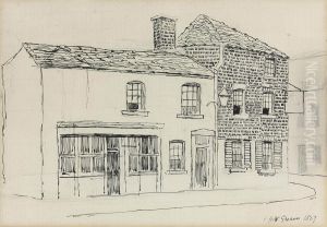 A Street In Old Chelsea, London by Walter Greaves