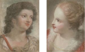 A Youth, Bust-length, Facing To The Right by Giovanni Antonio Grecolini