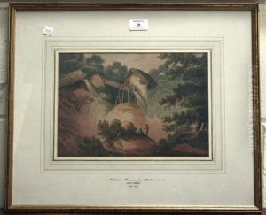 Mill At Hawswater, Westmoreland by Amos Green