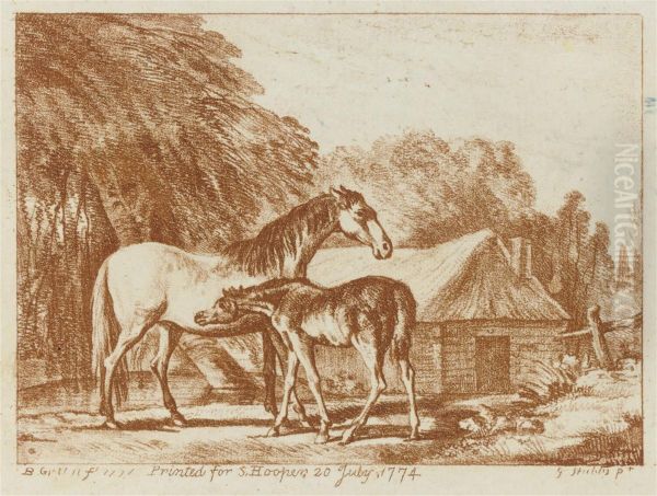 A Lion Devouring A Horse - view 1