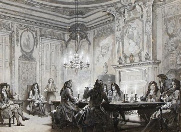 Charles Iv At Hampton Court - view 1