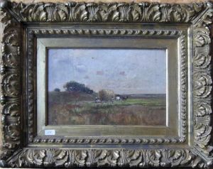 Haying Scene by Charles Edwin Lewis Green