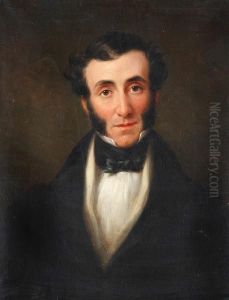 Portrait Of A Gentleman by Edward Frederick Green