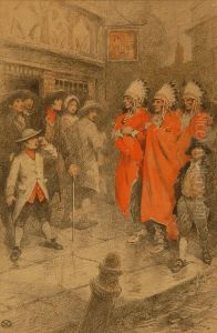 Conrad Rubbed His Eyes - He Looked Again by Elizabeth Shippen Green