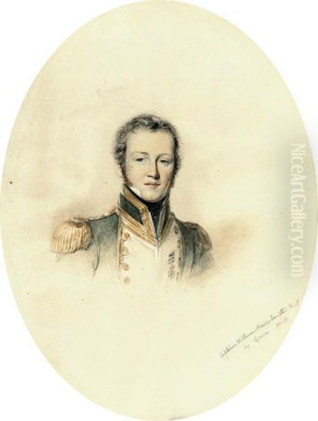 Portrait Study Of Captain William Henry Smyth - view 1
