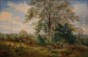 Landscape With Figures Gathering Wood Landscape With Figures Gathering Wood