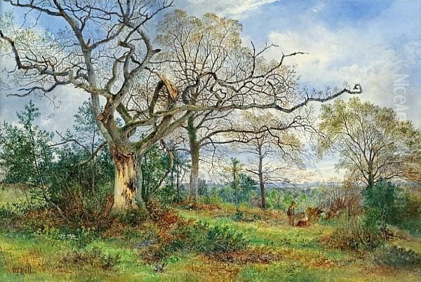 Children In A Clearing - view 1