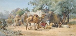 Rest Stop Near Jaffa by Nathaniel Everett Green