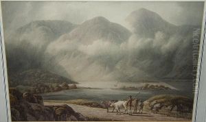 Crummock Water, Watercolour Over Traces Of Pencil