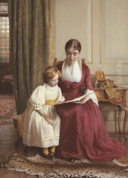 The Reading Lesson - view 1