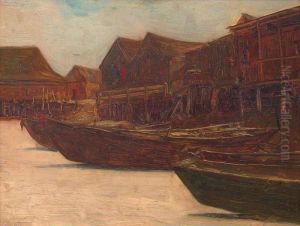 Fishing Boats by Joseph Greenbaum