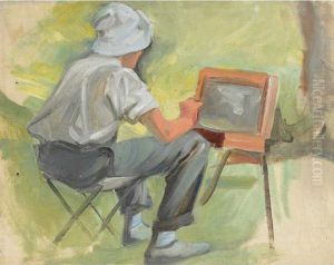 Self Portrait by Thomas Garland Greene